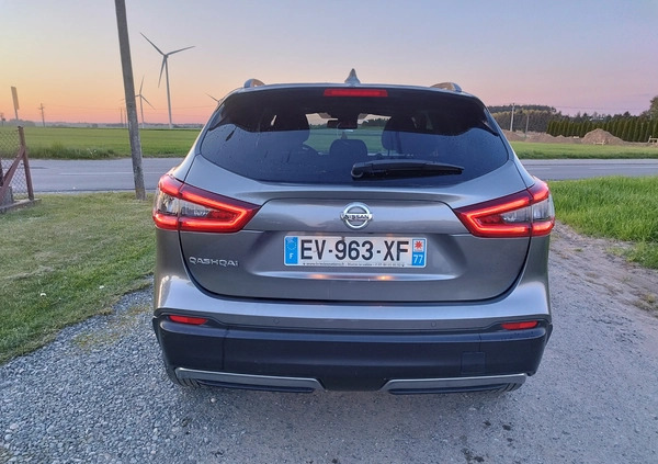 Nissan Qashqai cena 44900 przebieg: 76000, rok produkcji 2018 z Kępno małe 254